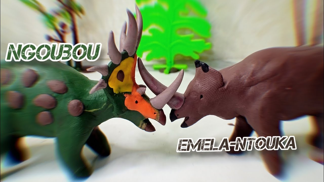 Ngoubou vs Emela-ntouka / Claymotion fight