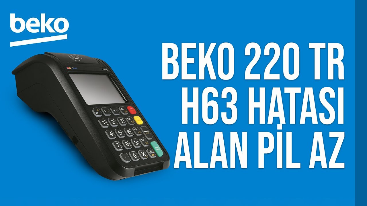 Beko 220TR H63 Hatası (ALAN PİL AZ)