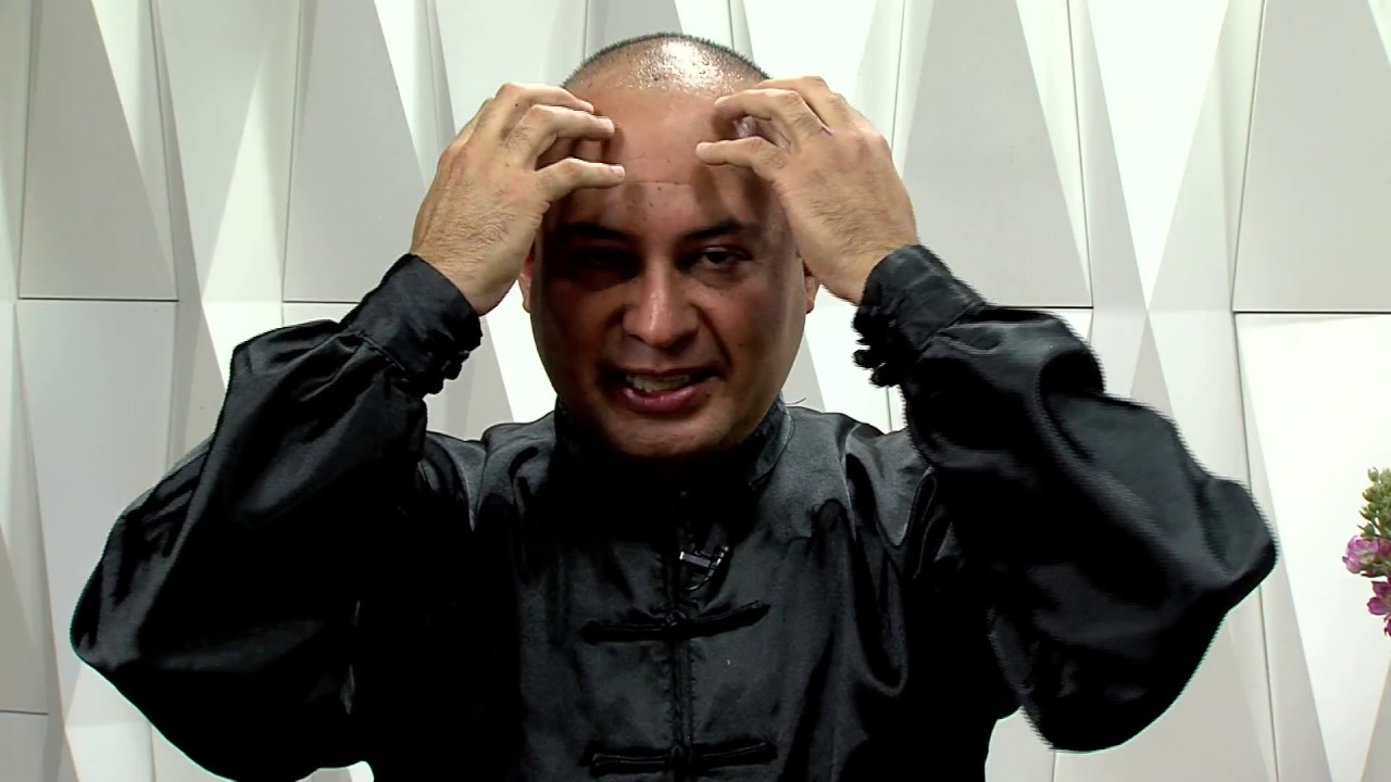Como Hacer Automasaje Chino para la Cabeza - HogarTv por Juan Gonzalo Angel