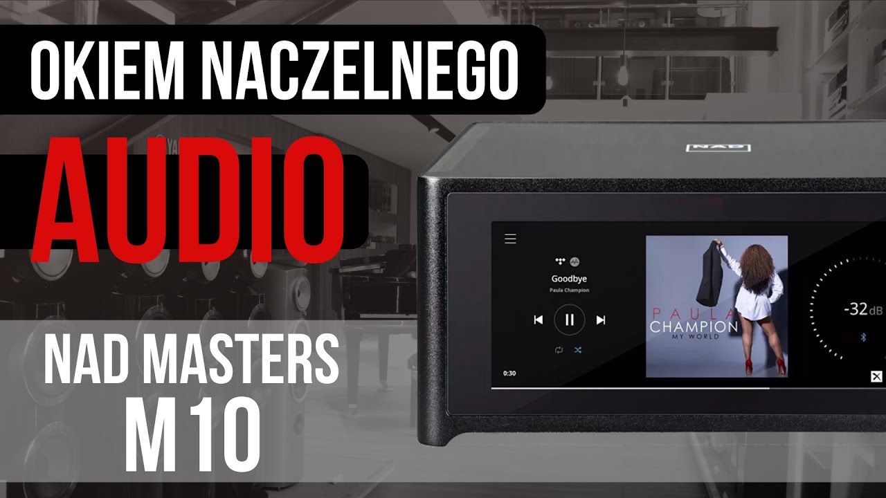 Wzmacniacz NAD Masters M10 wideotest | Okiem Naczelnego Audio