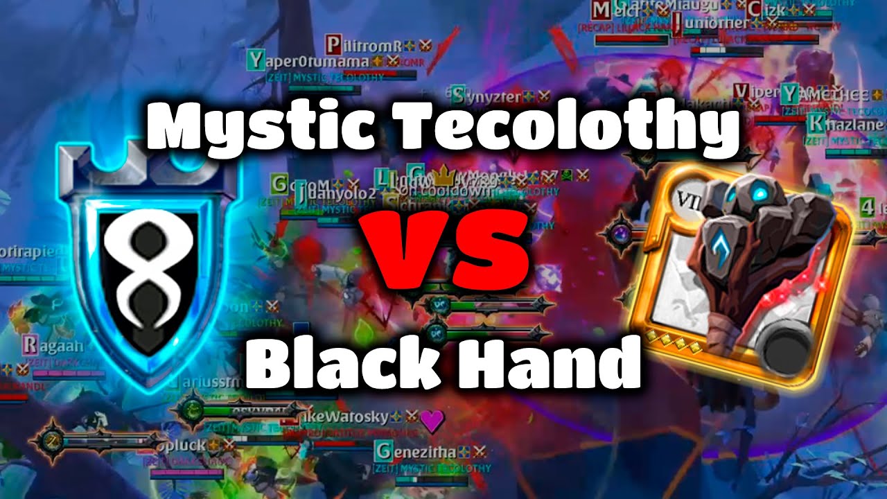Mystic Teclothy vs Black Hand - Caller PoV | Albion Online ZvZ.