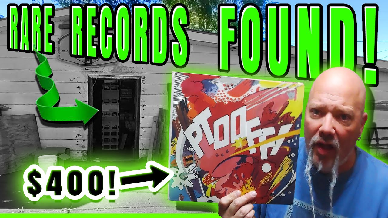 HIDDEN IN THIS GARAGE!!!   Vinyl Record MOTHERLODE!!!