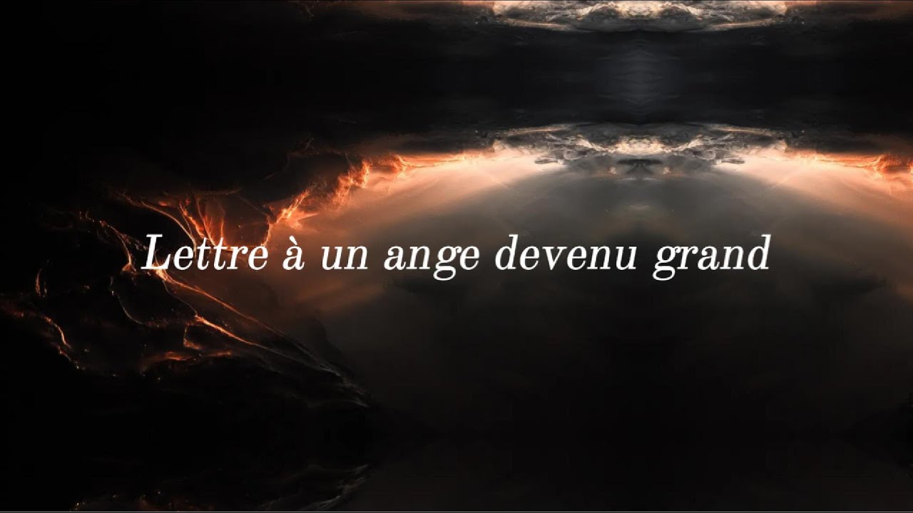 Lettre à un ange devenu grand