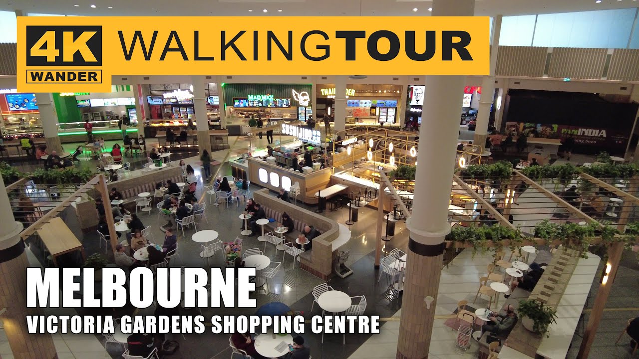Victoria Gardens Shopping Centre Walking Tour in Melbourne, Australia (4K 60fps)