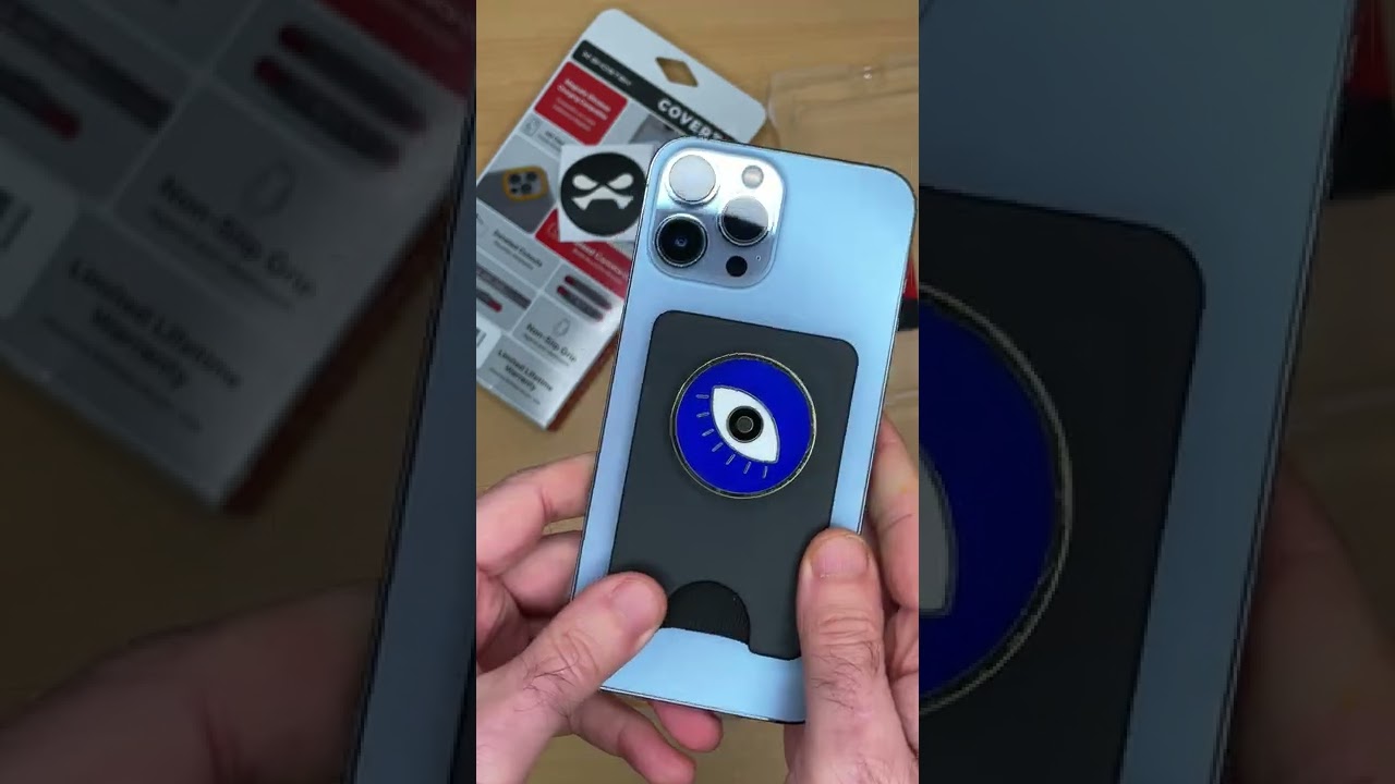 Ghostek Covert case iPhone 12 Pro Max and magsafe magnet strength test with popsocket wallet
