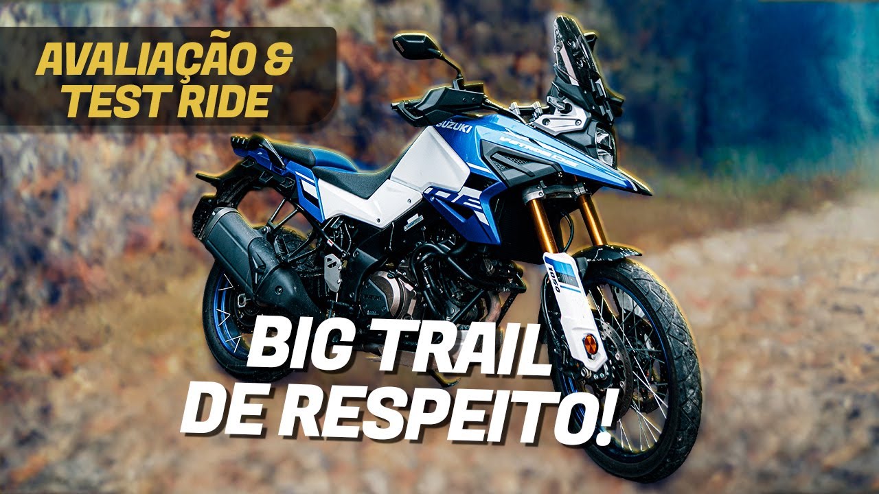 Teste Suzuki V-Strom 1050XT fui até Paranapiacaba e me SURPREENDI com essa BigTrail