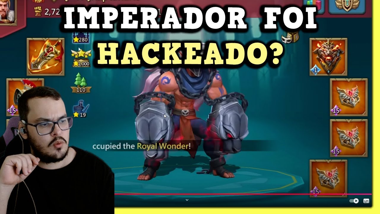 IMPERADOR FOI HACKEADO? Lords Mobile
