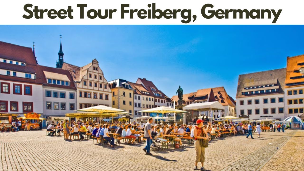 Street Tour Freiberg, Germany | Straßenrundfahrt Freiberg Deutschland