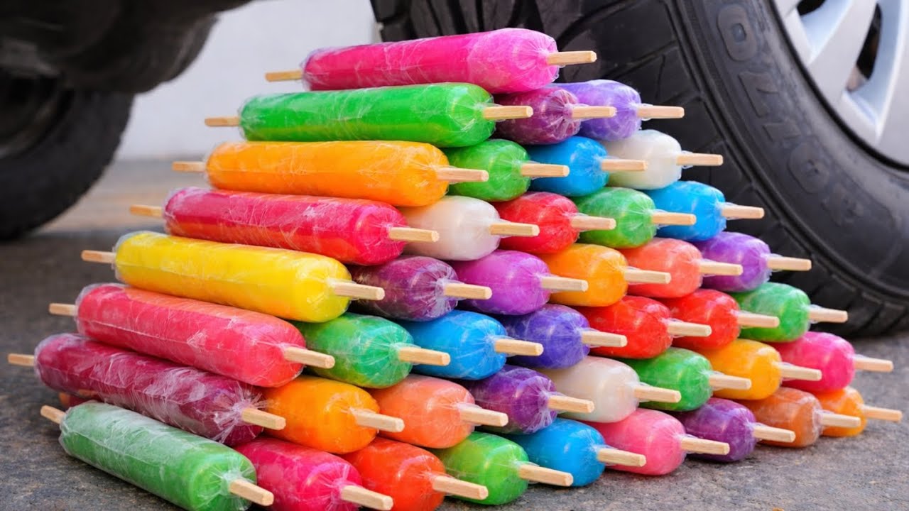 Crushing Experiments! Car vs Crunchy & Soft Things! Toys, bottles, Cars | Crunchy Things 