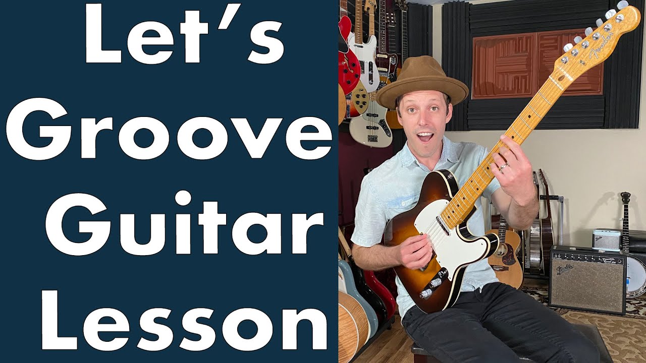 Earth, Wind & Fire Let's Groove Guitar Lesson + Tutorial + TABS