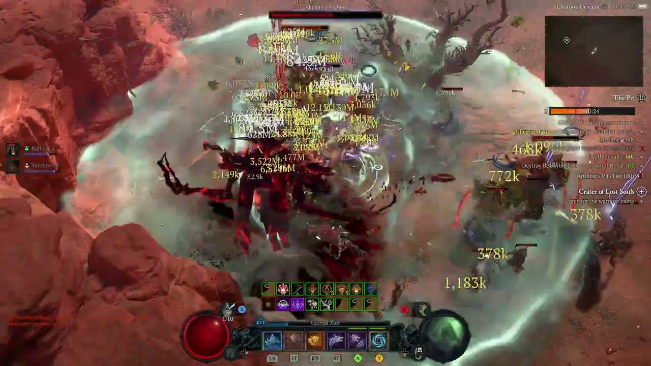 Druid Shred - Pit 100 - Diablo 4 S11