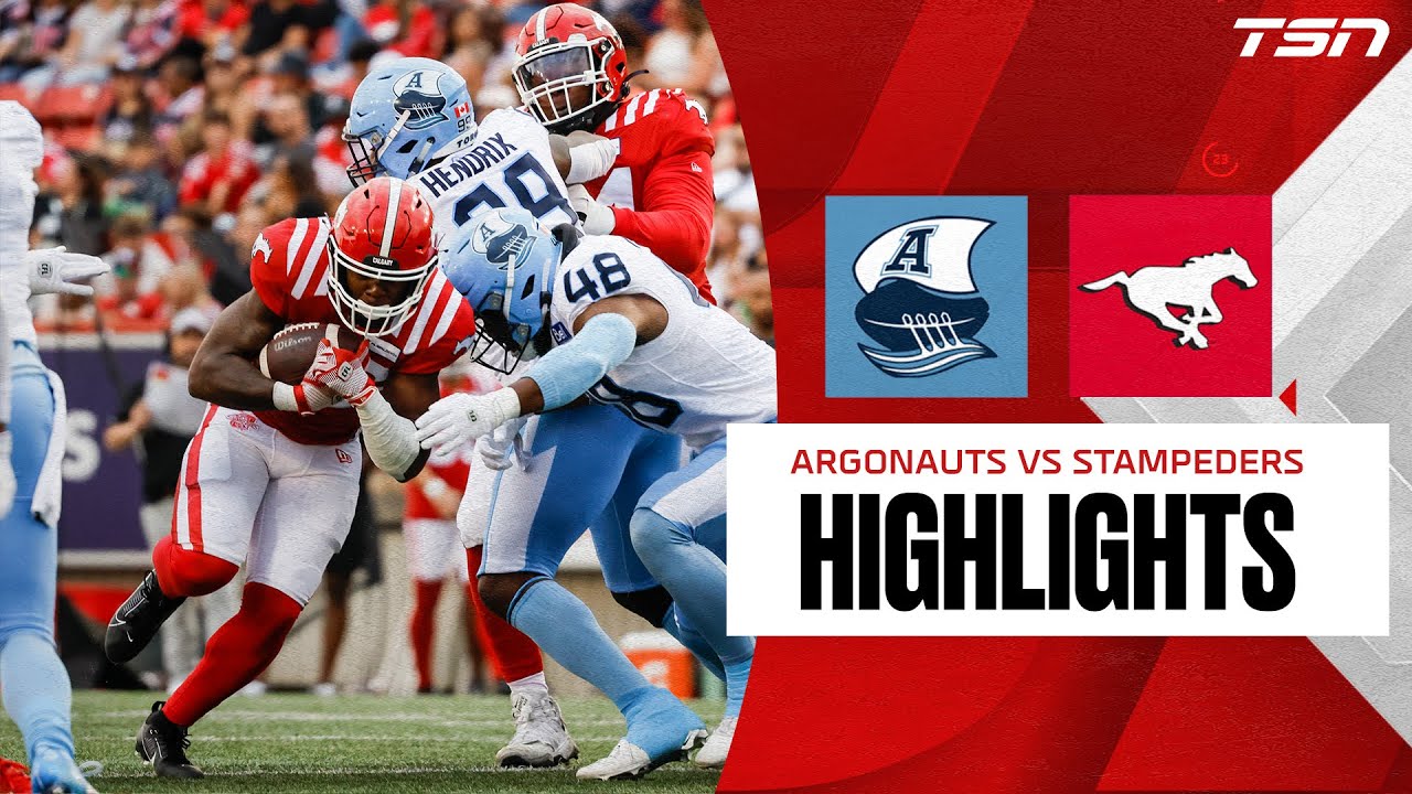 CFL Week Nine: Toronto Argonauts vs. Calgary Stampeders