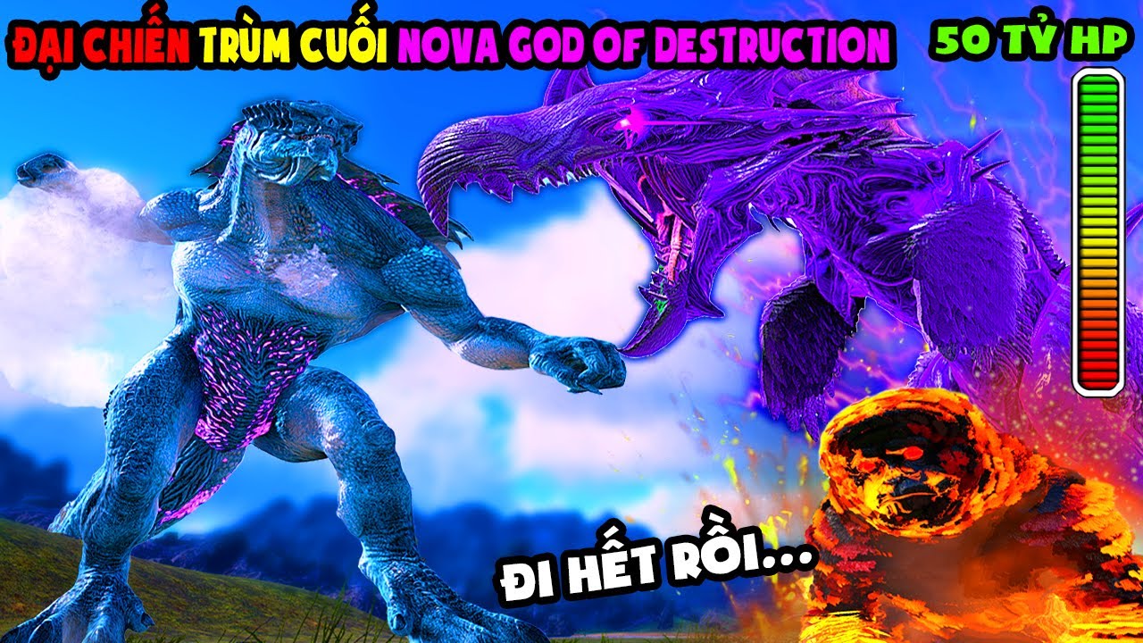 ARK Eternal - Primal Fear #55 ĐẠI CHIẾN SIÊU BOSS Nova God Of Destruction (TẬP CUỐI) - TÝ TIỀN TỈ