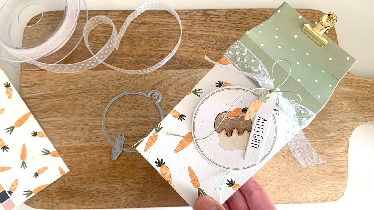 Elegante Milchtütenbox mit doppeltem Boden und abnehmbarem Deckel • Raffinierte Sockenverpackung🥕🐰🥕