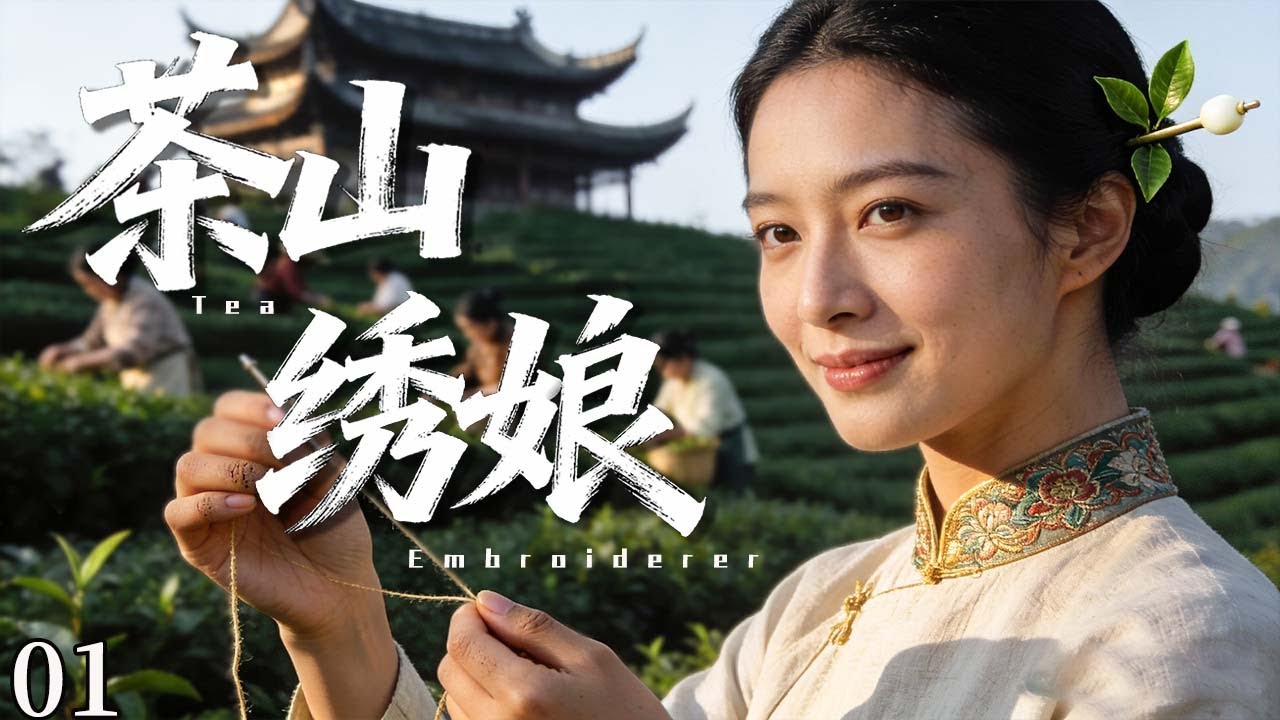 【超好看民国剧】茶山绣娘01丨从任人欺辱的采茶女到执掌茶山的女当家，她凭一手“茶绣”秘技搅动两大家族风云！#娜扎  #侯明昊 #玉茗茶骨  #cdrama