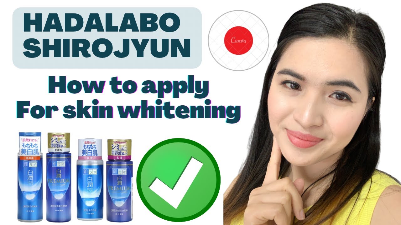 HOW TO APPLY HADALABO SHIROJYUN WHITENING PREMIUM: Part 1