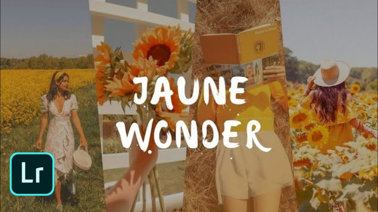 NEW LIGHTROOM PRESET 2020 | JAUNE WONDER|FREE DNG