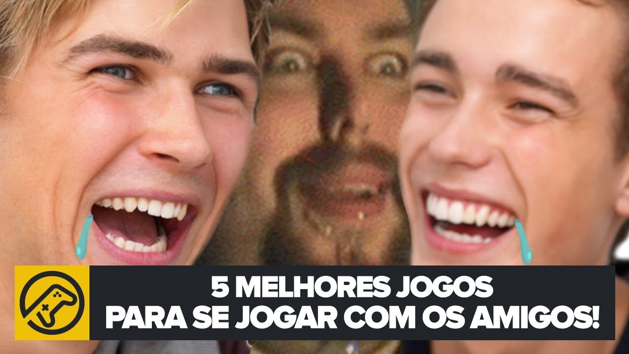 5 MELHORES JOGOS PARA JOGAR COM AMIGOS!