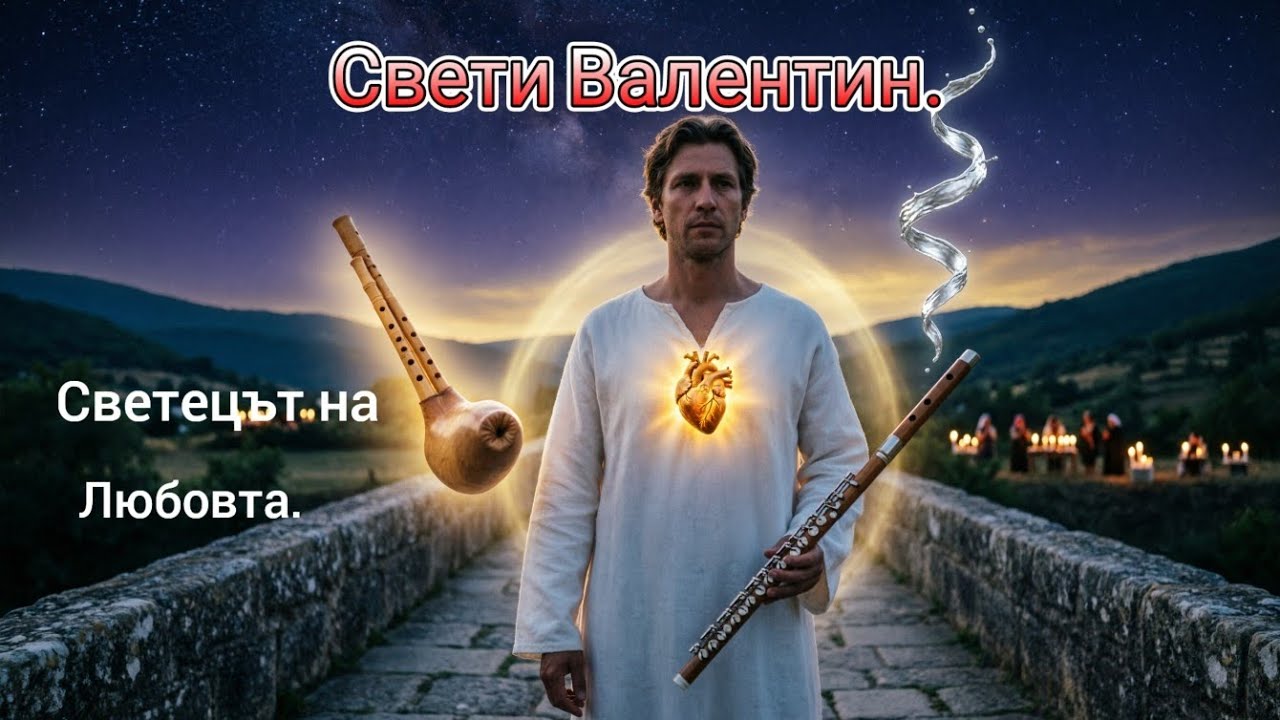 Свети Валентин - „Светецът на любовта – Балканска етно балада (Гайда + Кавал)