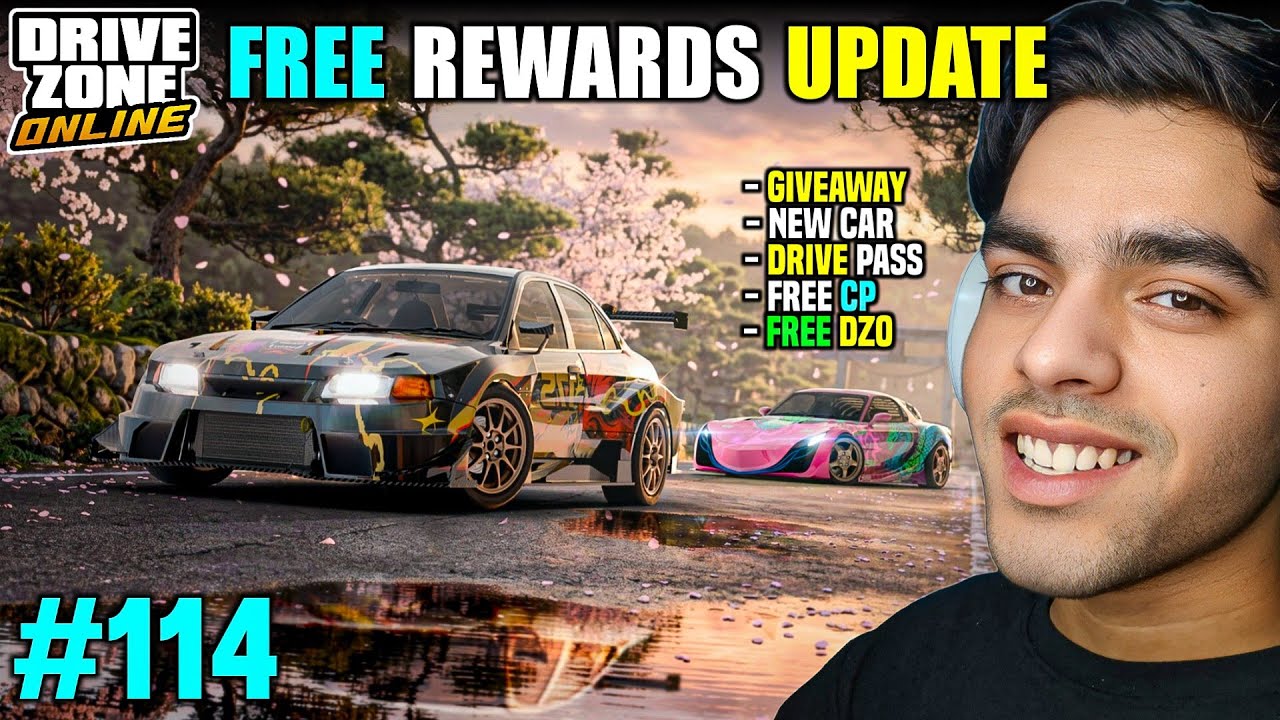 FREE CP & DZO Points Secret! 🤑 New Update 1.8.0 - Drive Pass & New Car | Drive Zone Online