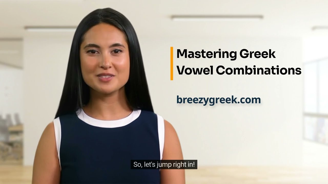 Master Greek Vowel Combinations  Unlock Perfect Pronunciation in Minutes