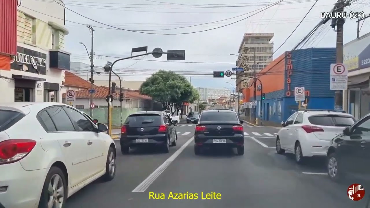 Vídeo nº 90 - Bauru SP, 28.04.25 - Passeio pelas ruas de Bauru 