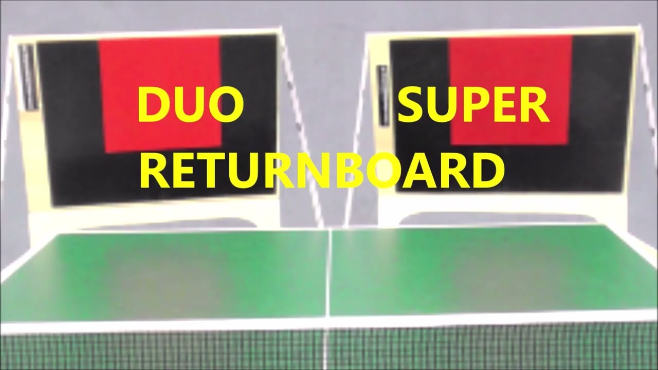Ich stelle euch ein äußerst effektives Tischtennis-Trainingsgerät für das Topspin-Training vor!