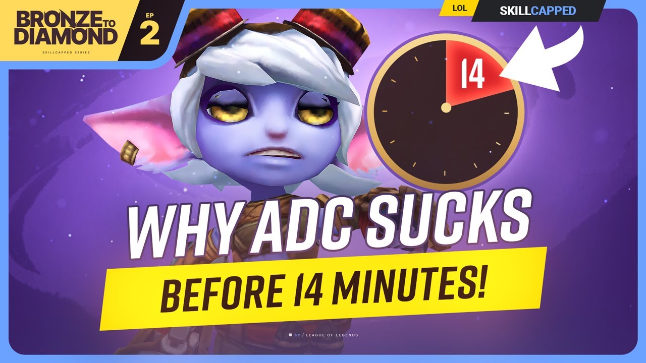 Why ADC SUCKS Before 14 Minutes! - (Diamond in 90 Days)