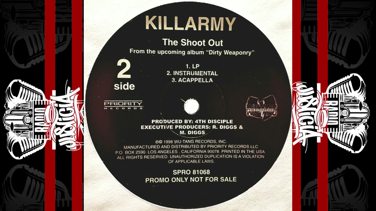 Killarmy &lrm;&ndash; The Shoot Out  Instrumental [Producer &ndash; 4th Disciple] (1998)
