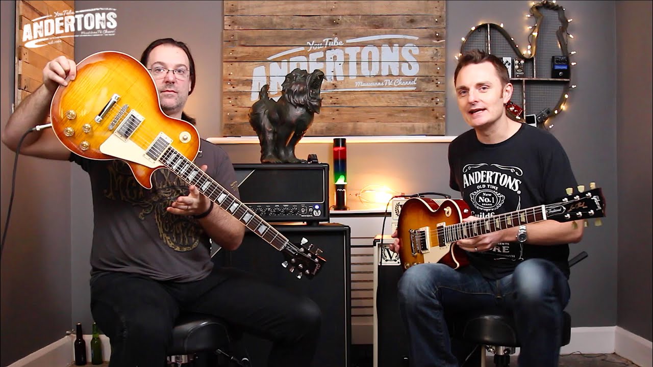 Gibson 2016 Les Paul Traditional - Trad Spec vs High Performance