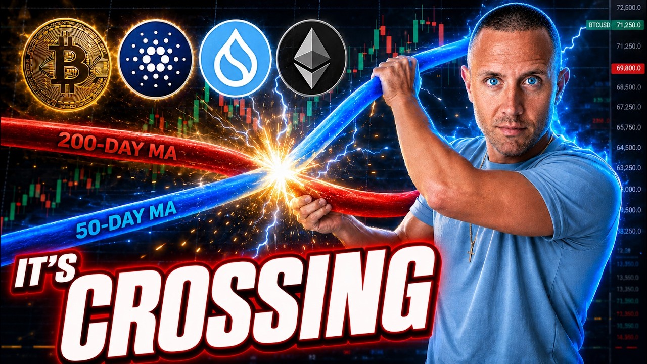 The CRYPTO Bull Market GOLDEN CROSS About To Trigger (Don't Get Trapped)