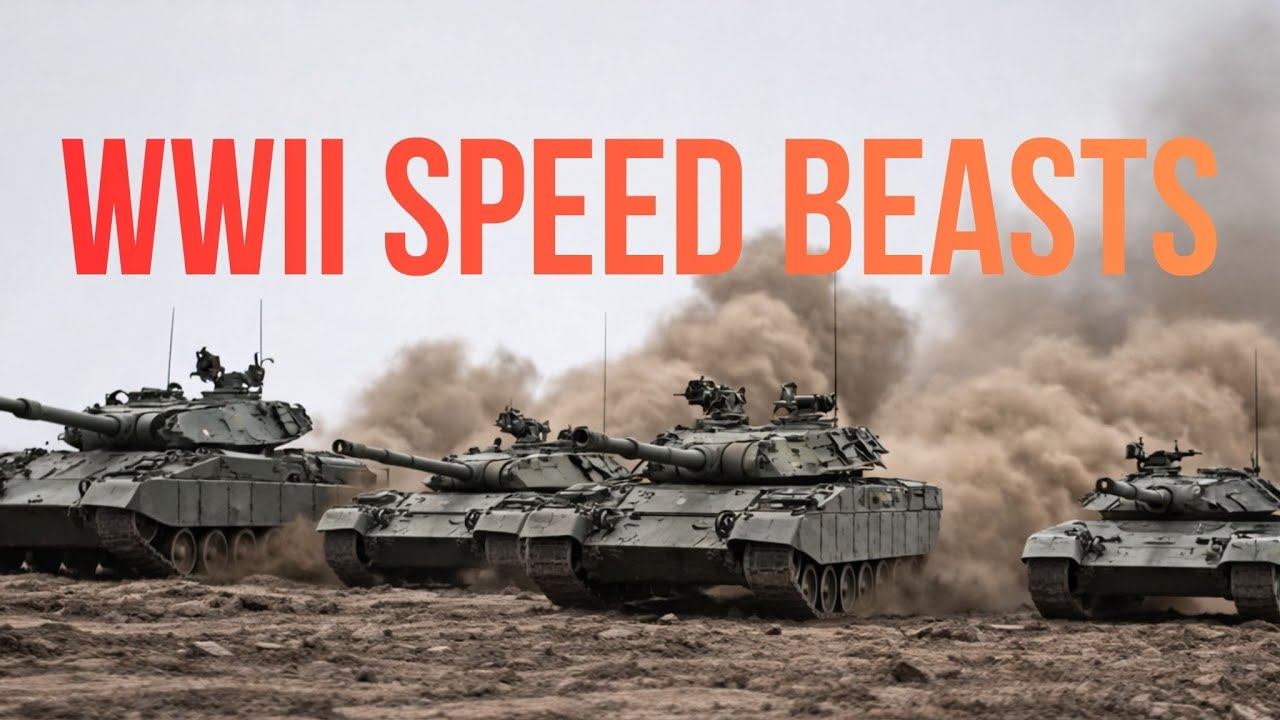 Top 20 Fastest WWII Tracked Armored Vehicles Ranked by Speed