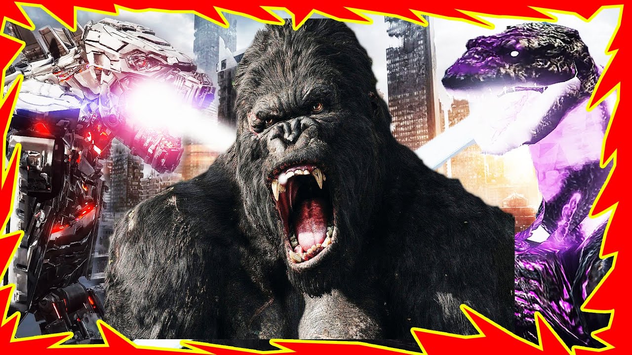 GTA5 MECHAGODZILLA & SHIN GODZILLA vs KING KONG | 正宗哥吉拉和机械哥斯拉大战大金刚！