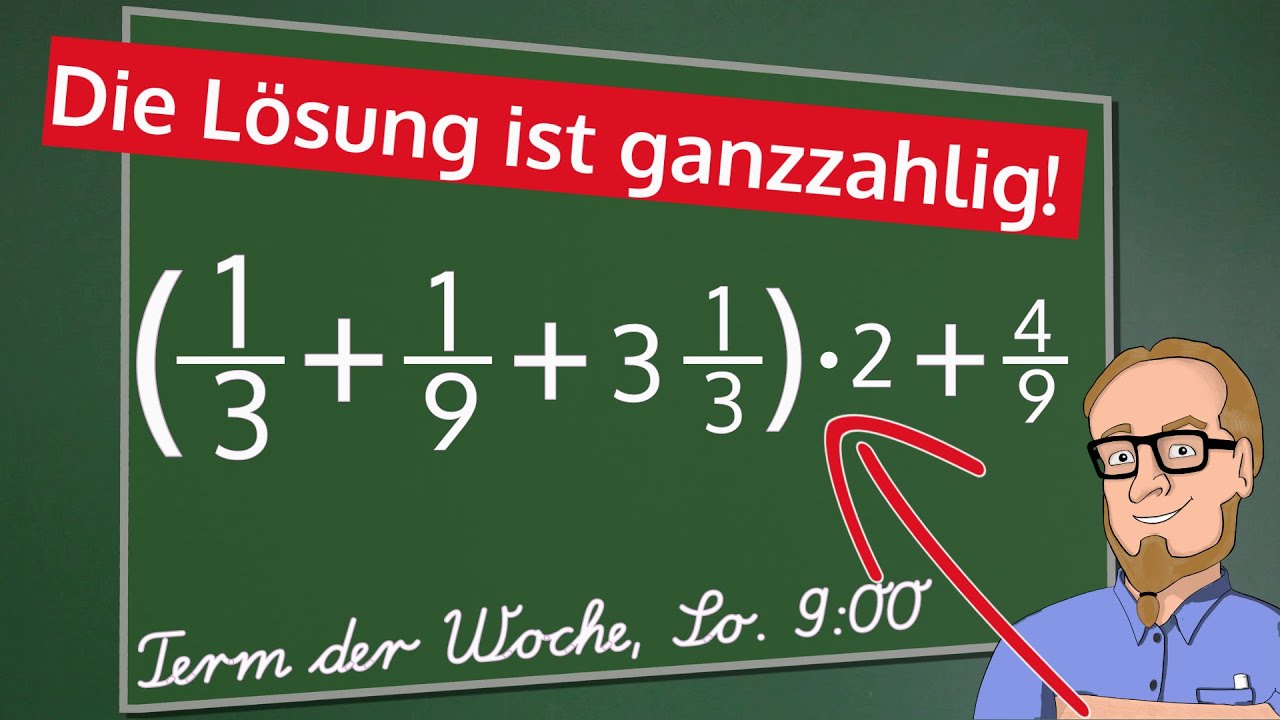 Kannst du diese Bruchaufgabe richtig lösen? (Die meisten machen es falsch!)