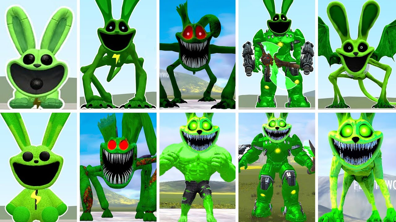 ALL HOPPY HOPSCOTCH SMILING CRITTERS POPPY PLAYTIME CHAPTER 4 In Garry's Mod!