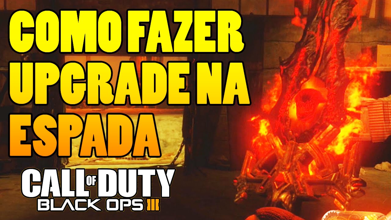 Fazendo o upgrade na Espada Abissal (Easter Egg BO3 Zombies)