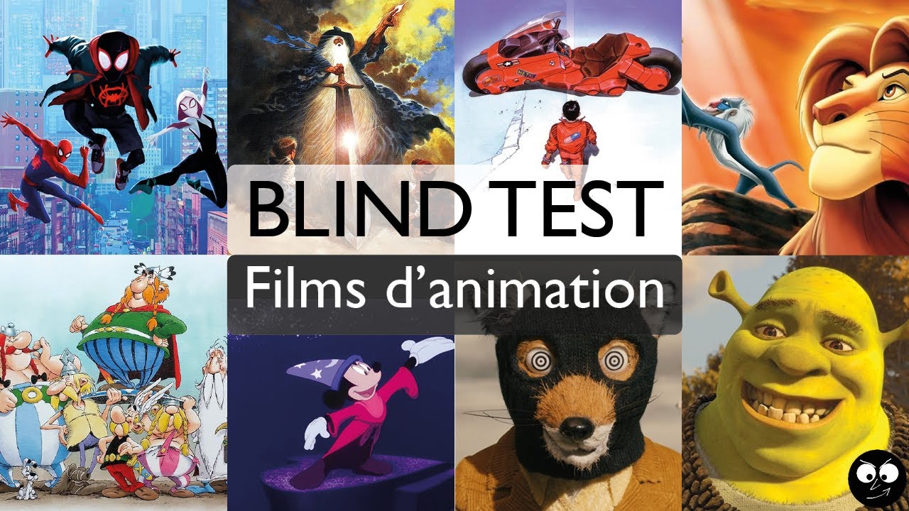Blind Test Films d'Animation (Disney, Pixar, Dreamworks, Ghibli et autres)