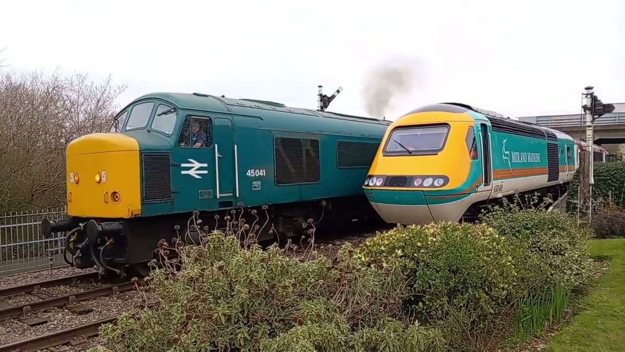 Just trains both real and model at the Nene Valley Railway Spring Diesel Gala 7/3/2025