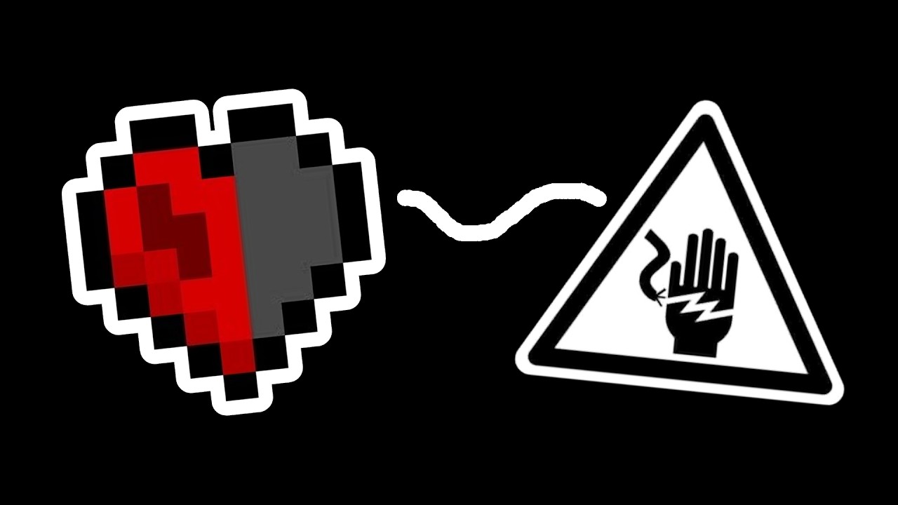Minecraft But I Get Shocked If I Take Damage...