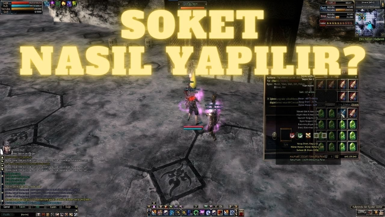 TwelveSky2- Karahan Online I SOKET NEDİR ? NASIL YAPILIR ?
