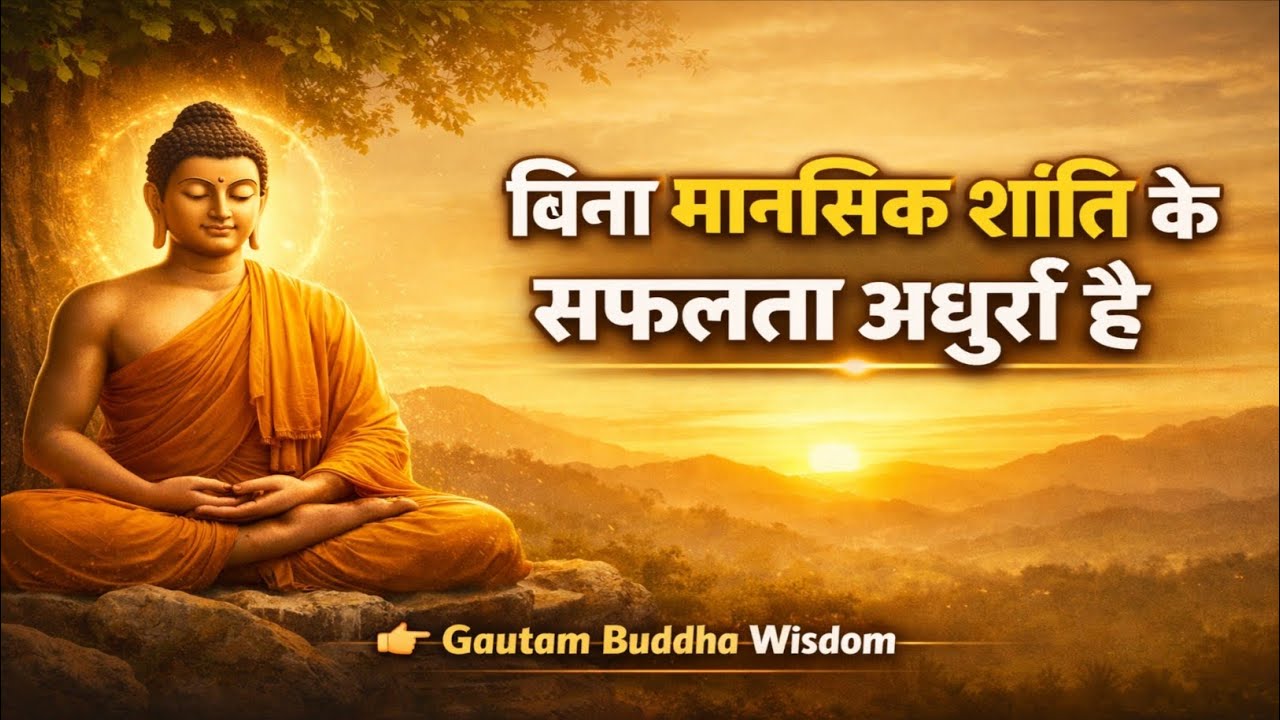 मानसिक शांति ही असली सफलता है | Buddha Motivation Hindi