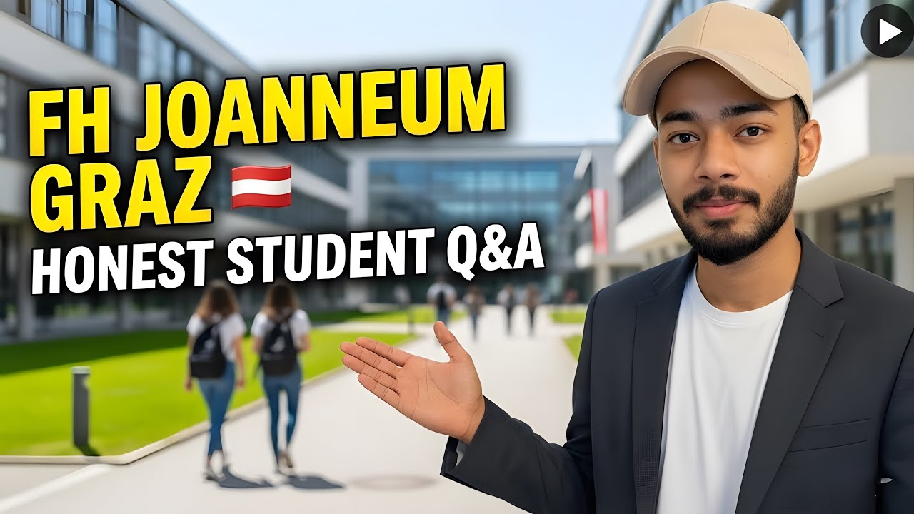 FH JOANNEUM University Graz | Indian Students Q&A + Campus Tour | Austria Study