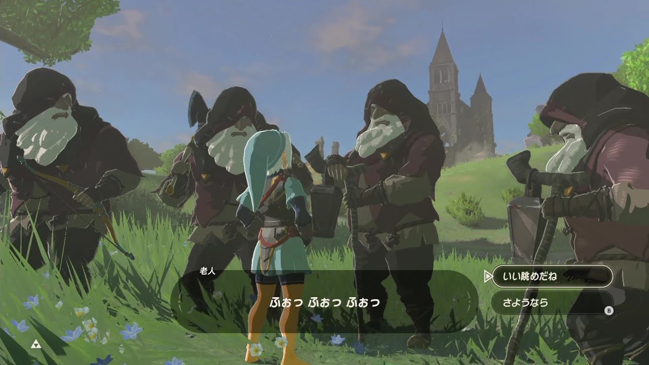 【ブレワイ(BotW)】依頼を受けて、老人を集めまくってみた【ドリカラ】