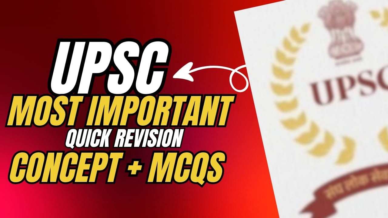UPSC MODERN HISTORY quick revision series -  2026