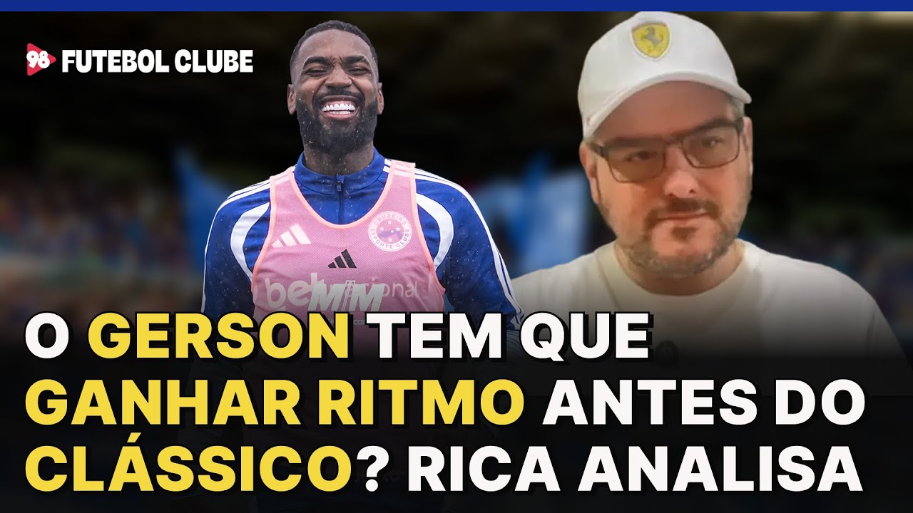 Rica Perrone fala se o ideal seria o Gerson ganhar minutos antes do jogo contra o Atlético