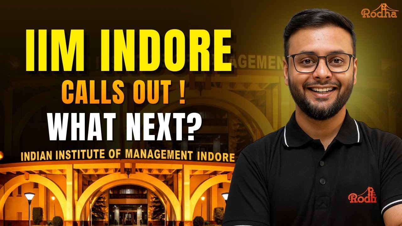 IIM INDORE Calls Out!! | What next | Complete Process Explained | Divya Sir | RODHA