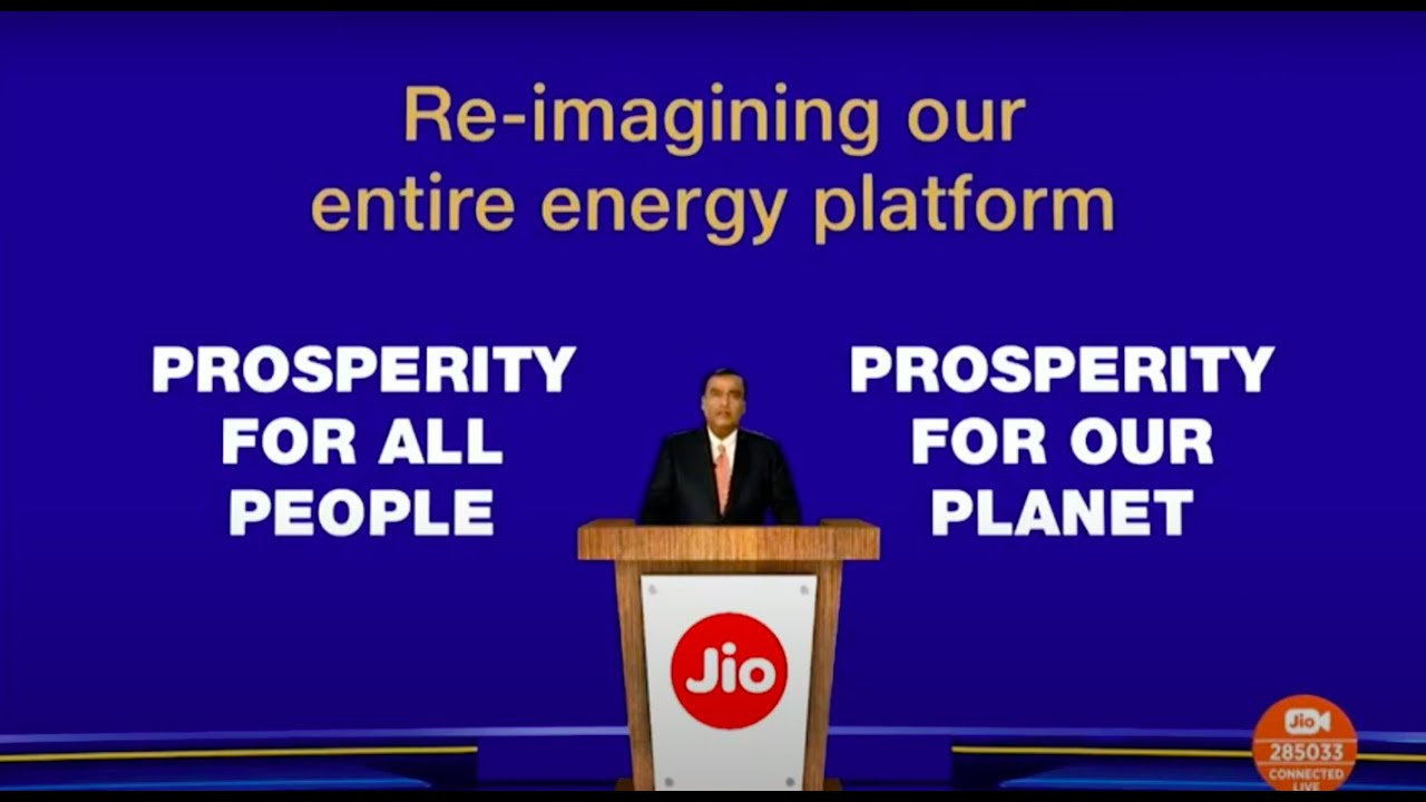 Mr Mukesh Ambani Speaks on O2C Business at RIL AGM 2020