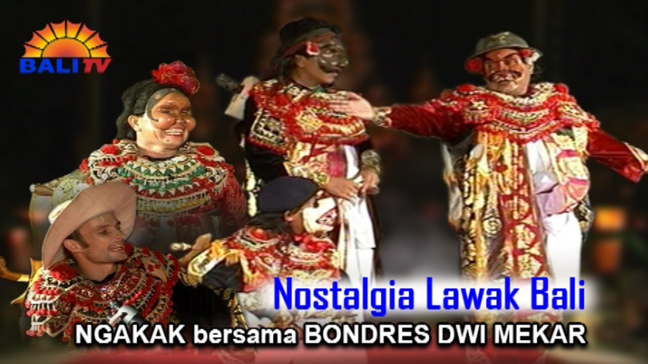 NGAKAK BERSAMA BONDRES DWI MEKAR - HUT KE-1 BALI TV | NOSTALGIA LAWAK BALI