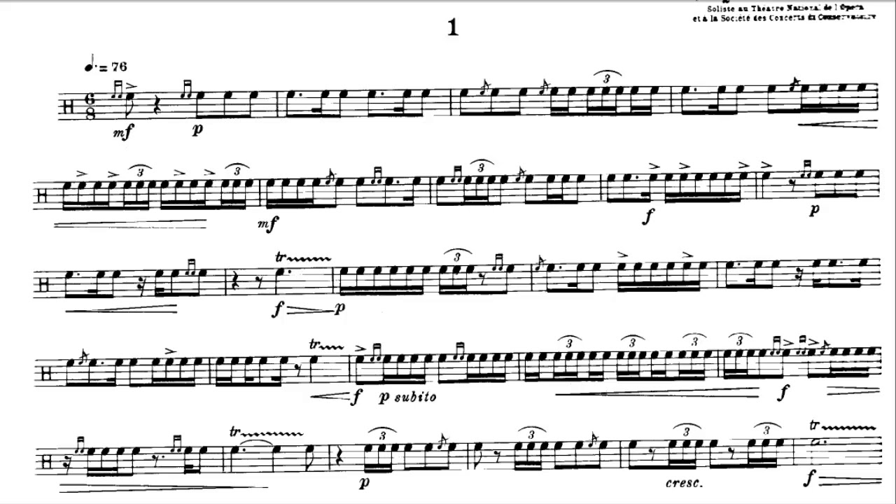 Jacques Delecluse Douze Etudes #1