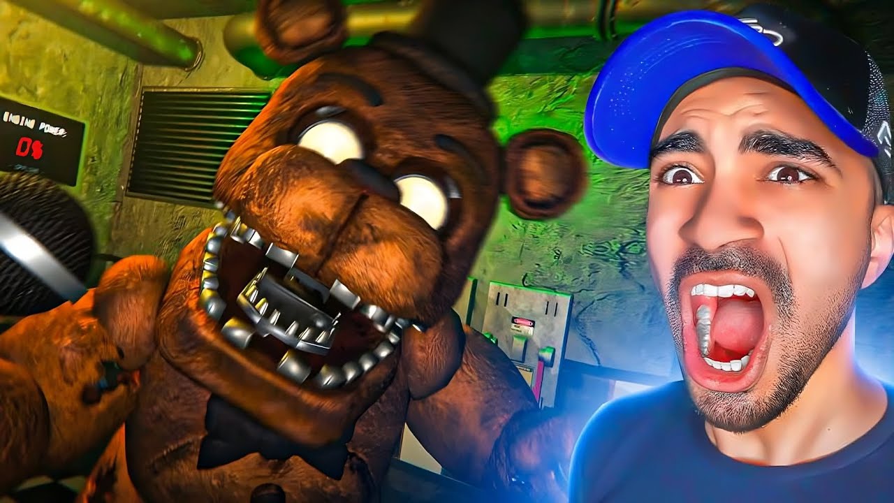 دخلت بيت الدمى المسكونة 😱🔥 ( خمس ليالي في فريدي ) - The Glitched Attraction